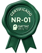 Selo de certificado NR-01 Gattaz Health